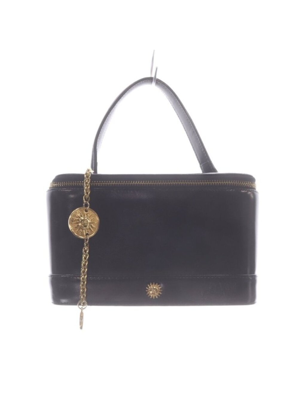 Versace Gianni Vanity Bag Sunburst Black